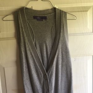 Miley Cyrus button up stretchy vest